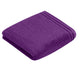 Handtuch Calypso Feeling, purple, 50x100cm plus Waschhandschuh (gelb)